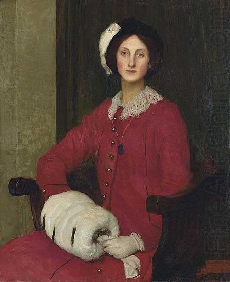 Portrait of Hilda Spencer Watson, George Spencer Watson